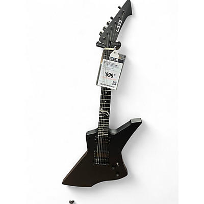 Used ESP LTD James Hetfield Snakebyte Black Solid Body Electric Guitar