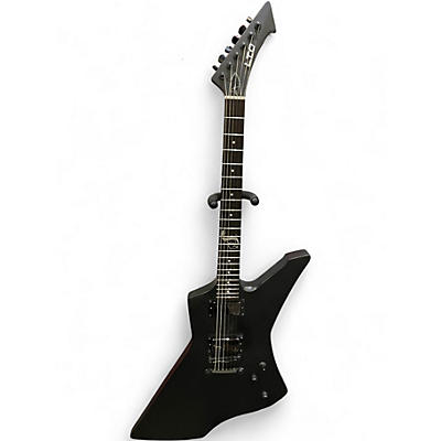 Used ESP LTD James Hetfield Snakebyte Satin Black Solid Body Electric Guitar