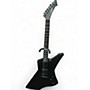 Used ESP LTD James Hetfield Snakebyte Satin Black Solid Body Electric Guitar Satin Black