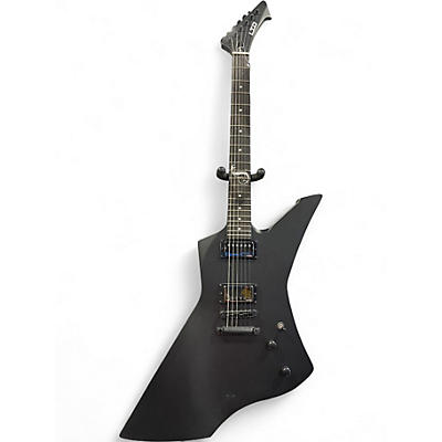 Used ESP LTD James Hetfield Snakebyte Satin Black Solid Body Electric Guitar