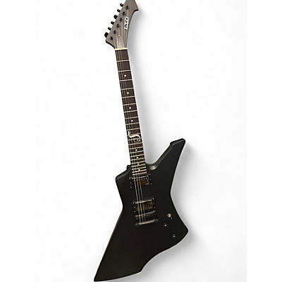 Used ESP LTD James Hetfield Snakebyte Satin Black Solid Body Electric Guitar