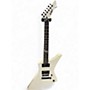 Used ESP LTD James Hetfield Snakebyte Snow White Solid Body Electric Guitar Snow White