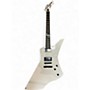 Used ESP LTD James Hetfield Snakebyte Snow White Solid Body Electric Guitar Snow White