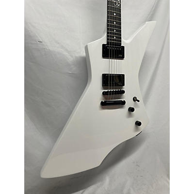 ESP Used ESP LTD James Hetfield Snakebyte White Solid Body Electric Guitar