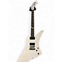 Used ESP LTD James Hetfield Snakebyte White Solid Body Electric Guitar White