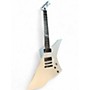 Used ESP LTD James Hetfield Snakebyte White Solid Body Electric Guitar White