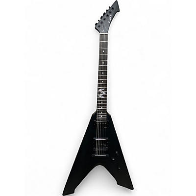 Used ESP LTD  James Hetfield Vulture Black Solid Body Electric Guitar