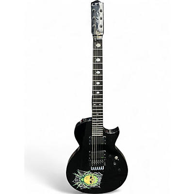 Used ESP LTD KH-3 Spider 30th Anniversary Edition Black Solid Body Electric Guitar