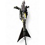 Used ESP LTD KH-V Black Sparkle Solid Body Electric Guitar Black Sparkle