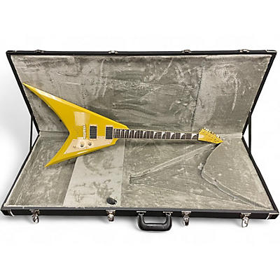 Used ESP LTD KH-V Metallic Gold Solid Body Electric Guitar