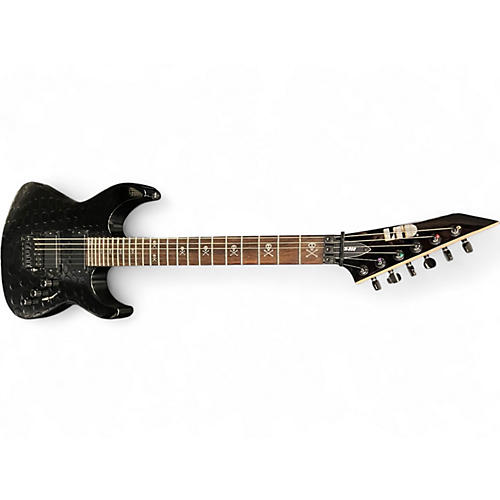 Used ESP LTD KH202 Kirk Hammett Signature Black Solid Body Electric Guitar Black