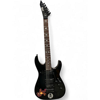 Used ESP LTD KH202 Kirk Hammett Signature Black Solid Body Electric Guitar