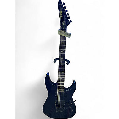 Used ESP LTD KH202 Kirk Hammett Signature Black Solid Body Electric Guitar