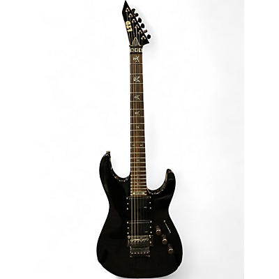 Used ESP LTD KH202 Kirk Hammett Signature Black Solid Body Electric Guitar