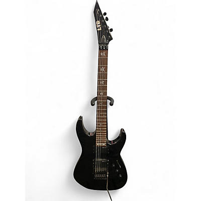 Used ESP LTD KH202 Kirk Hammett Signature Black Solid Body Electric Guitar