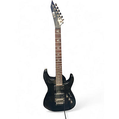 Used ESP LTD KH202 Kirk Hammett Signature Black Solid Body Electric Guitar