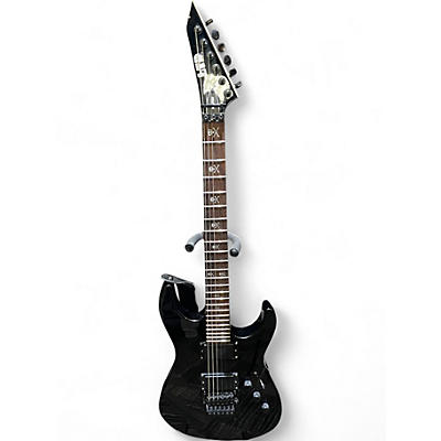 Used ESP LTD KH202 Kirk Hammett Signature Black Solid Body Electric Guitar