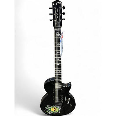 Used ESP LTD KH3 Kirk Hammett Signature Black Solid Body Electric Guitar