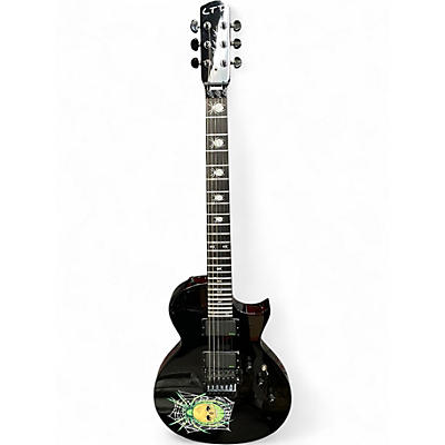 Used ESP LTD KH330 Kirk Hammett Signature Black Solid Body Electric Guitar