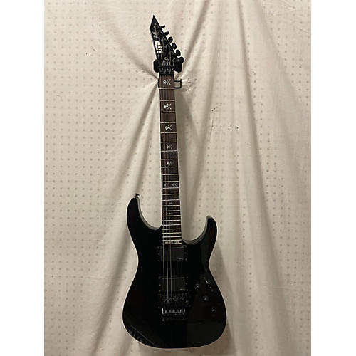 ESP Used ESP LTD KH602 Kirk Hammett Signature Black Solid Body Electric Guitar Black