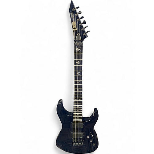 Used ESP LTD KH602 Kirk Hammett Signature Black Solid Body Electric Guitar Black