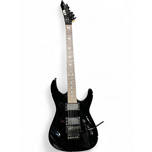 Used ESP LTD KH602 Kirk Hammett Signature Black Solid Body Electric Guitar Black