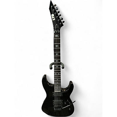 Used ESP LTD KH602 Kirk Hammett Signature Black Solid Body Electric Guitar