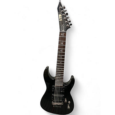Used ESP LTD KHJR Black Solid Body Electric Guitar