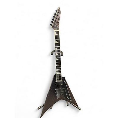 Used ESP LTD KHV BLACK SPARKLE Solid Body Electric Guitar