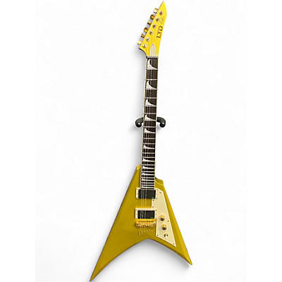 Used ESP LTD KHV Gold Solid Body Electric Guitar
