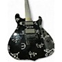 Used ESP LTD KIRK HAMMETT DEMONOLGY Black Solid Body Electric Guitar Black