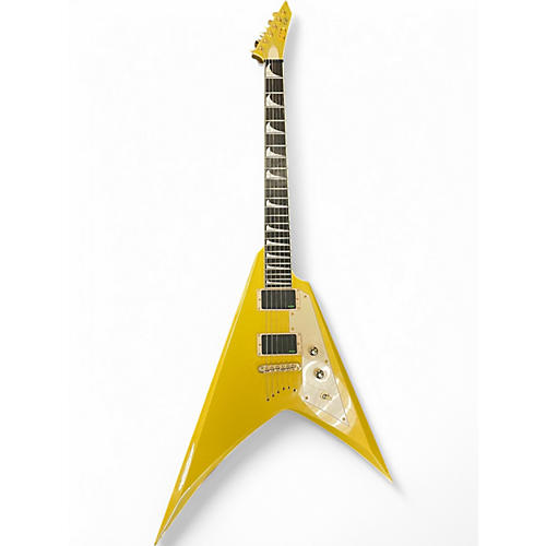 Used ESP LTD KIRK HAMMETT KHV Gold Solid Body Electric Guitar Gold