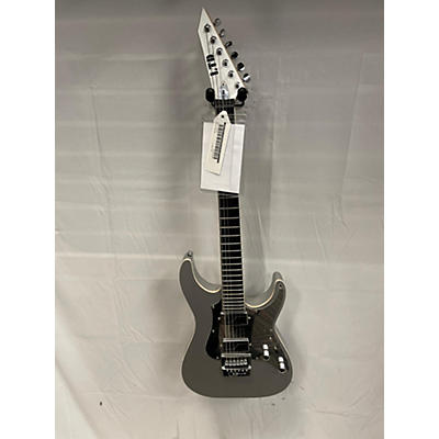 ESP Used ESP LTD Ken Susi KS-M-6 Metallic Silver Solid Body Electric Guitar