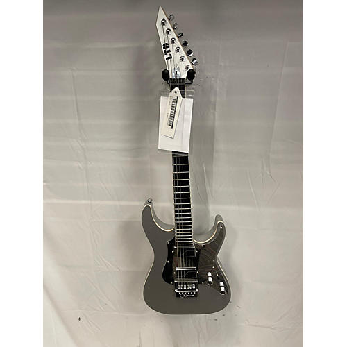 ESP Used ESP LTD Ken Susi KS-M-6 Metallic Silver Solid Body Electric Guitar Metallic Silver