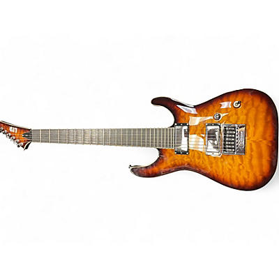 ESP Used ESP LTD Ken Susi KS-M-7 Evertune 7-String 3 Color Sunburst Solid Body Electric Guitar