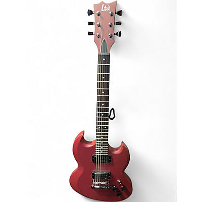 Used ESP LTD Lars Frederiksen Oxblood Satin Solid Body Electric Guitar