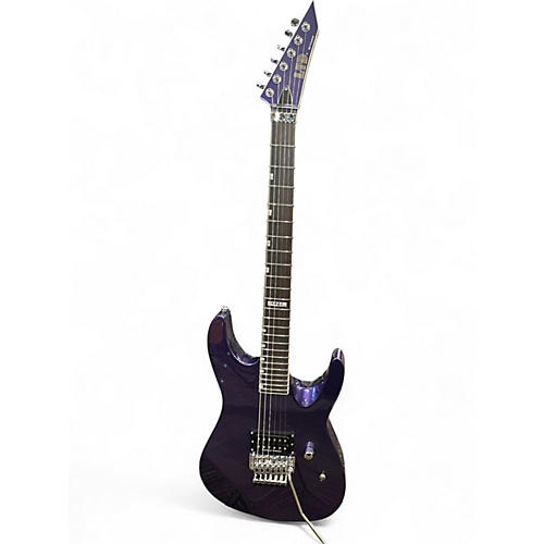 Used ESP LTD M-1 Custom '87 Dark Metallic Purple Solid Body Electric Guitar Dark Metallic Purple