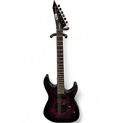 Used ESP LTD M-200DX PURPLE BURST Solid Body Electric Guitar