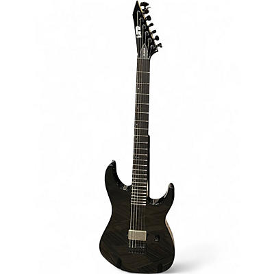 Used ESP LTD M-201HT Baritone Black Baritone Guitars