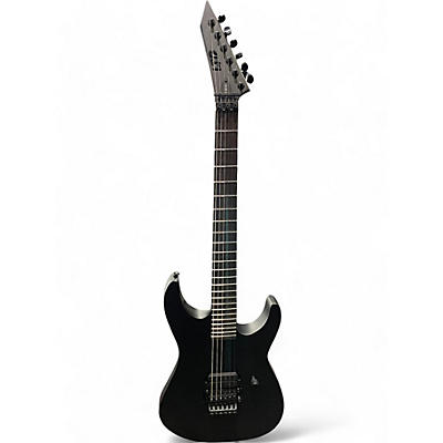 ESP Used ESP LTD M-BLACK  Satin Black Solid Body Electric Guitar