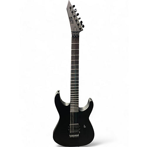 ESP Used ESP LTD M-BLACK  Satin Black Solid Body Electric Guitar Satin Black