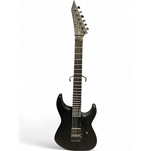 Used ESP LTD M Black Metal Satin Black Solid Body Electric Guitar Satin Black