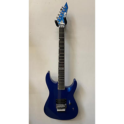 ESP Used ESP LTD M CUSTOM 1987 ELECTRIC BLUE Solid Body Electric Guitar