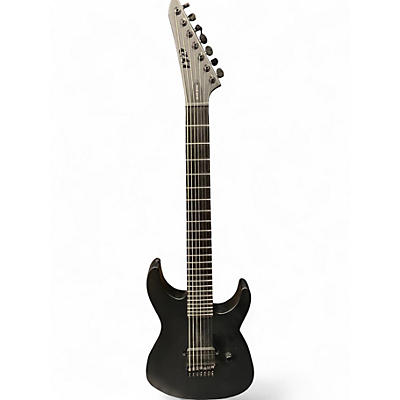 Used ESP LTD M-HT BLACK METAL Satin Black Solid Body Electric Guitar