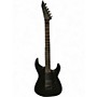 Used ESP LTD M-HT Black Metal Black Solid Body Electric Guitar Black