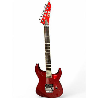 Used ESP LTD M1 Custom Candy Apple Red Solid Body Electric Guitar