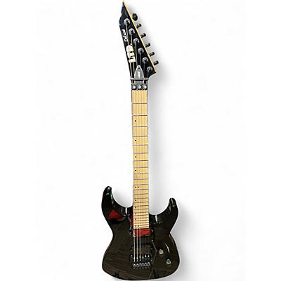 Used ESP LTD M1000 Black Solid Body Electric Guitar