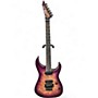 Used ESP LTD M1000 DELUXE Purple Solid Body Electric Guitar Purple