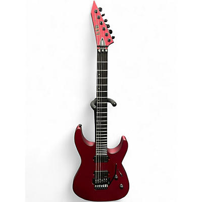 Used ESP LTD M1000 Deluxe Candy Apple Red Solid Body Electric Guitar