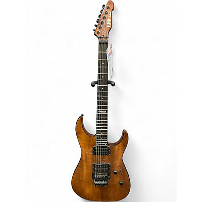 Used ESP LTD M1000 HT DELUXE Mahogany Solid Body Electric Guitar
